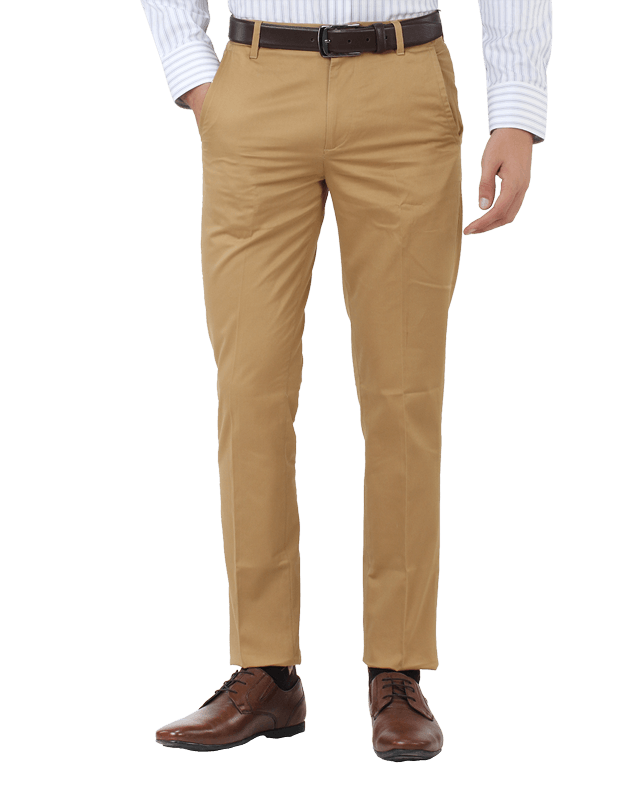 Men's Khaki Custom Dress Pants | Mill No. 8